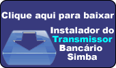 Download do Instalador Transmissor Bancário Simba